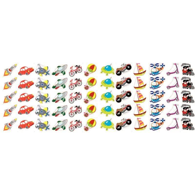 Pochette de 420 gommettes fantaisies assorties, 14 planches - Ma Rentrée Facile