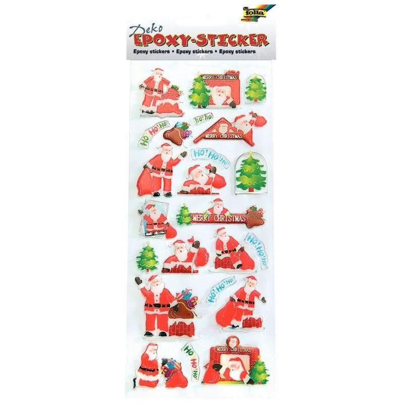 Pochette de 420 stickers 3D thème Noël assortis - Ma Rentrée Facile