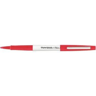 Pochette de 6 feutres nylon Flair Bold pointe large assortis - Ma Rentrée Facile