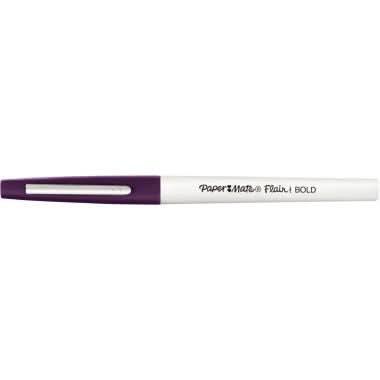 Pochette de 6 feutres nylon Flair Bold pointe large assortis - Ma Rentrée Facile