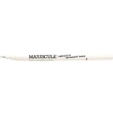 Pochette de 6 marqueurs permanents pointe fine or , argent et blanc - Ma Rentrée Facile