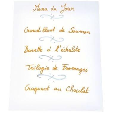 Pochette de 6 marqueurs permanents pointe moyenne or , argent et blanc - Ma Rentrée Facile