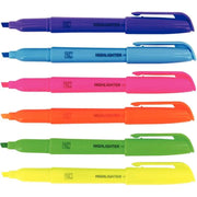 Pochette de 6 surligneurs poche assortis - Ma Rentrée Facile