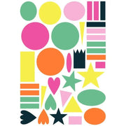 Pochette de 620 maxi gommettes baby géométriques - Ma Rentrée Facile