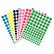 Pochette de 624 gommettes rondes couleurs assorties - Ma Rentrée Facile