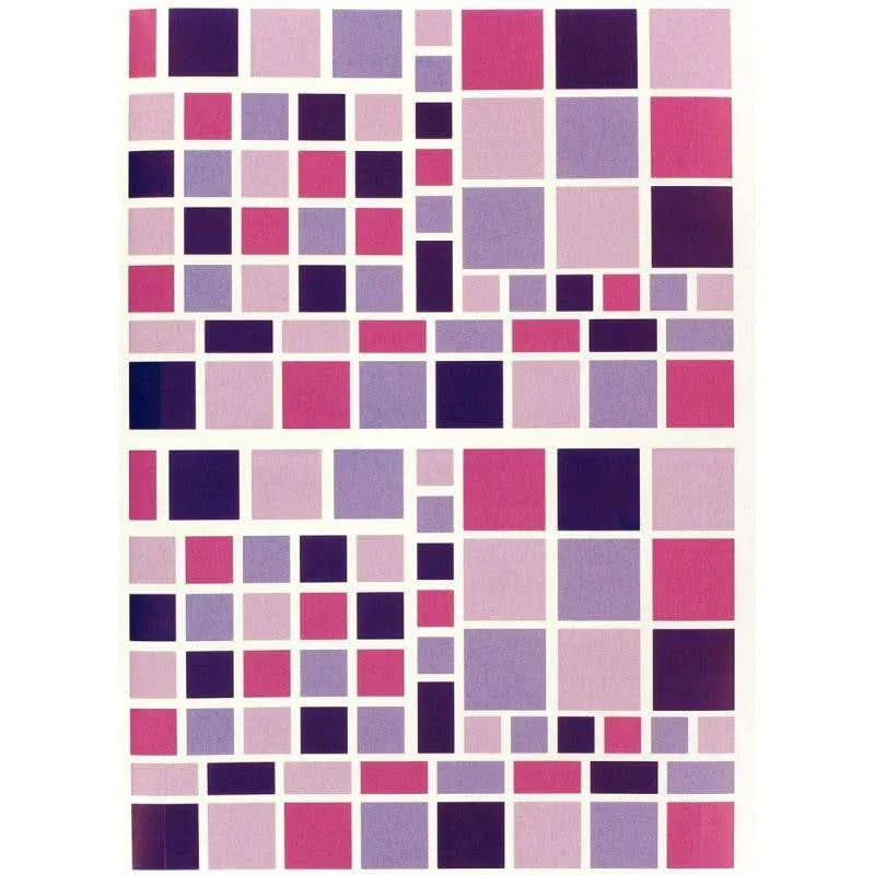 Pochette de 6900 gommettes camaïeu géométriques adhésives repositionnables formes et couleurs assor - Ma Rentrée Facile