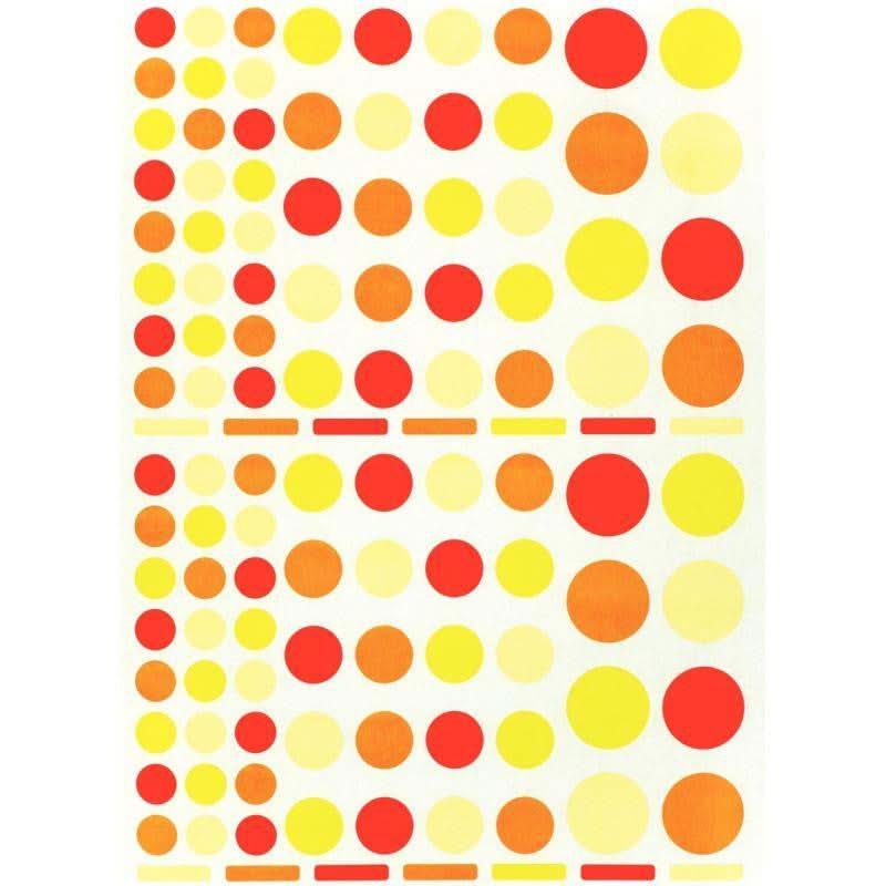 Pochette de 6900 gommettes camaïeu géométriques adhésives repositionnables formes et couleurs assor - Ma Rentrée Facile