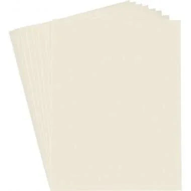 Pochette de 7 feuilles de plastique fou 20x30 cm blanc - Ma Rentrée Facile