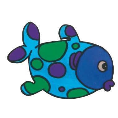 Pochette de 7 feuilles de plastique fou 20x30 cm transparent - Ma Rentrée Facile