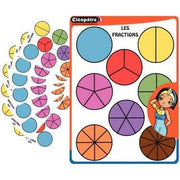 Pochette de 702 gommettes fractions - Ma Rentrée Facile