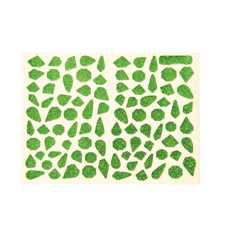 Pochette de 704 gommettes holographiques forme pierres précieuses - Ma Rentrée Facile