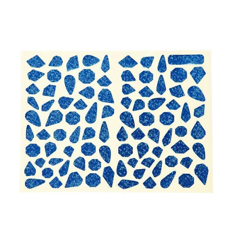 Pochette de 704 gommettes holographiques forme pierres précieuses - Ma Rentrée Facile