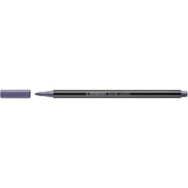Pochette de 8 feutres pointe moyenne Stabilo Pen 68 métal - Ma Rentrée Facile