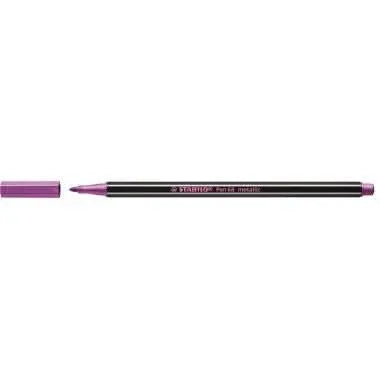 Pochette de 8 feutres pointe moyenne Stabilo Pen 68 métal - Ma Rentrée Facile
