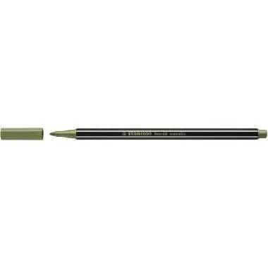 Pochette de 8 feutres pointe moyenne Stabilo Pen 68 métal - Ma Rentrée Facile