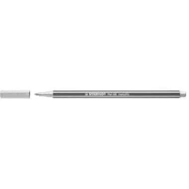 Pochette de 8 feutres pointe moyenne Stabilo Pen 68 métal - Ma Rentrée Facile