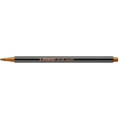 Pochette de 8 feutres pointe moyenne Stabilo Pen 68 métal - Ma Rentrée Facile