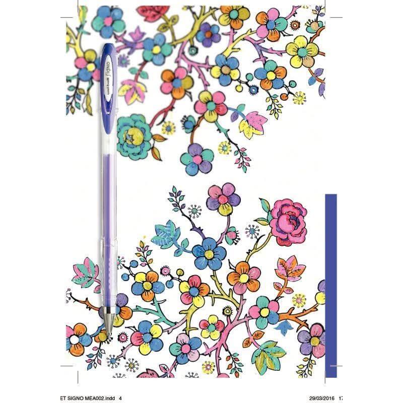 Pochette de 8 stylos gel Signo métallisés - Ma Rentrée Facile