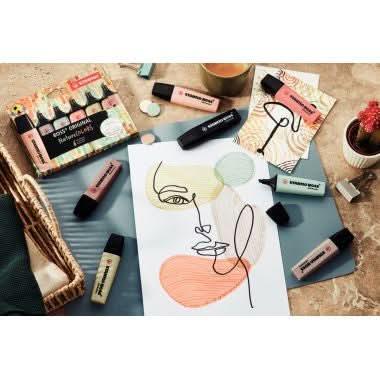 Pochette de 8 surligneurs Boss nature - Ma Rentrée Facile