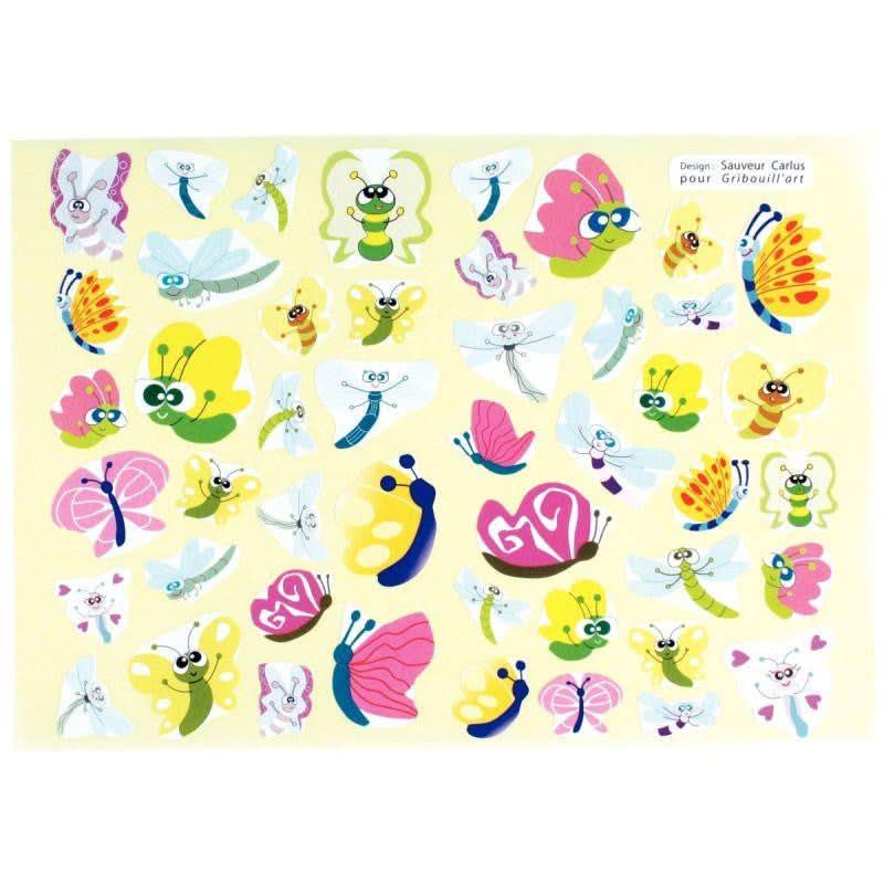 Pochette de 864 gommettes formes petites bêtes - Ma Rentrée Facile