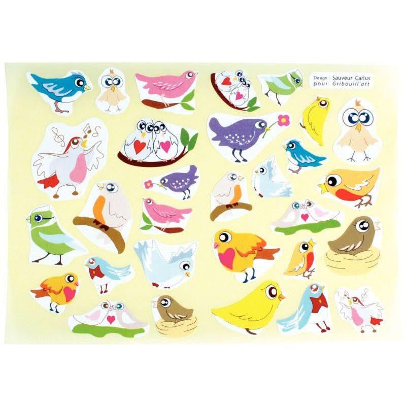 Pochette de 864 gommettes formes petites bêtes - Ma Rentrée Facile