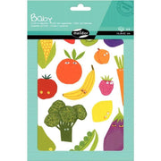 Pochette de 87 maxi gommettes fruits et légumes, adhésives repositionnables - Ma Rentrée Facile
