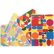 Pochette de 950 maxi gommettes adhésives repositionnables formes géométriques - Ma Rentrée Facile