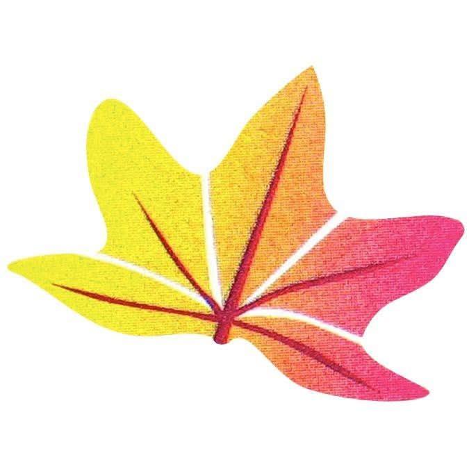 Pochette de 958 gommettes formes feuilles assorties - Ma Rentrée Facile