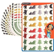 Pochette de 960 gommettes de Noël métal assorties - Ma Rentrée Facile