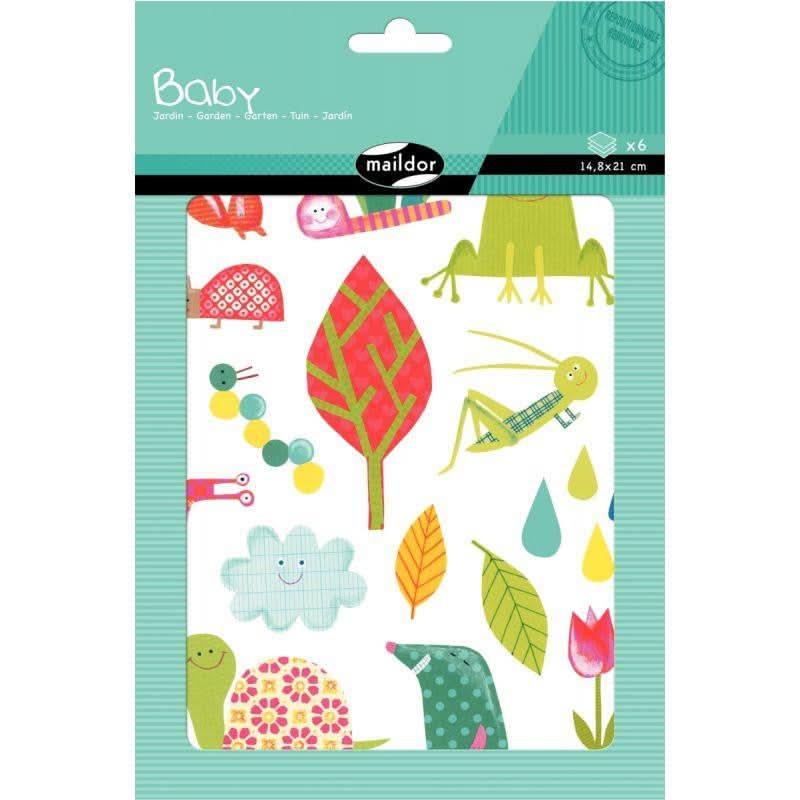 Pochette de 99 maxi gommettes jardin, adhésives repositionnables - Ma Rentrée Facile