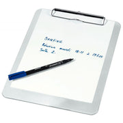 Plaque porte bloc cristal, A4 avec pince - Ma Rentrée Facile