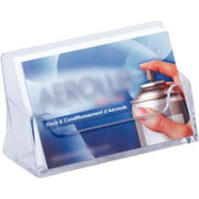 Porte-cartes de visite 1 compartiment transparent - Ma Rentrée Facile