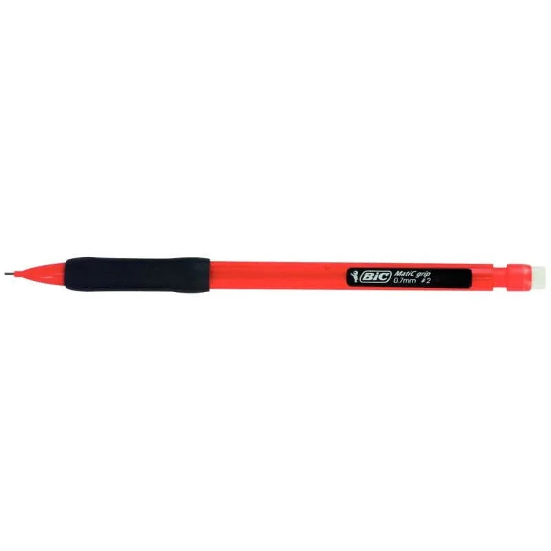 Porte-mine jetable Bic Matic Grip 0,7 mm, coloris aléatoires - Ma Rentrée Facile