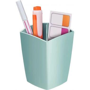 Pot à crayons 2 cases Cep pro vert d'eau - Ma Rentrée Facile