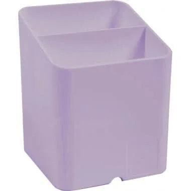 Pot à crayons Cube mauve pastel - Ma Rentrée Facile