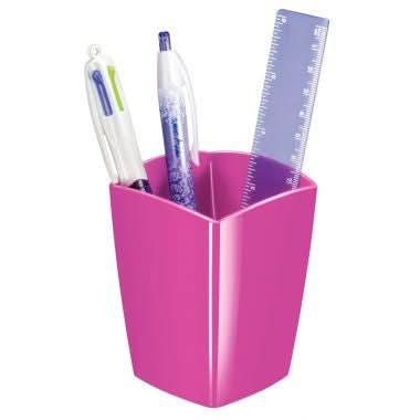 Pot à crayons 2 cases Cep pro gloss rose pepsy - Ma Rentrée Facile