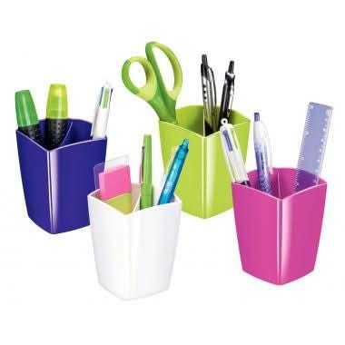 Pot à crayons 2 cases Cep pro gloss rose pepsy - Ma Rentrée Facile