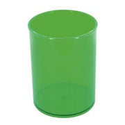 Pot à crayons vert transparent - Ma Rentrée Facile