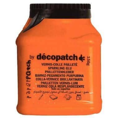 Pot de 150 grammes de vernis-colle pailleté Décopatch - Ma Rentrée Facile