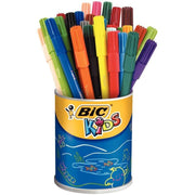 Pot de 36 feutres pointe fine Bic Kids Visa 880 - Ma Rentrée Facile
