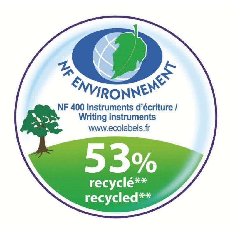 Pot de 48 crayons de couleur BIc Kids Évolution triangulaire pointe moyenne - Ma Rentrée Facile