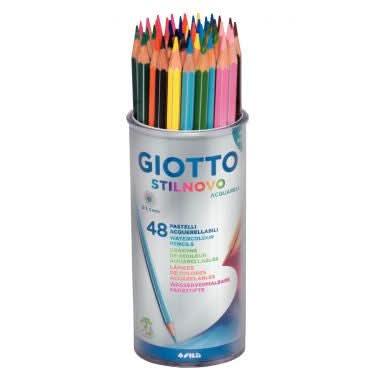Pot de 48 crayons de couleurs Stilnovo Aquarellable - Ma Rentrée Facile