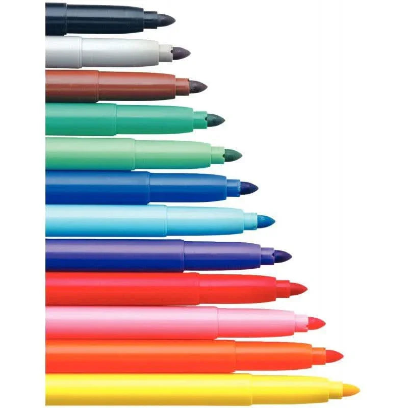 Pot de 48 feutres pointe extra large Giotto Turbo Maxi - Ma Rentrée Facile