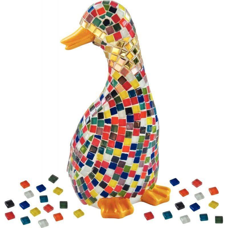 Pot de 750 gr de mosaïque colorées en verre : 10 x 10 mm - Ma Rentrée Facile