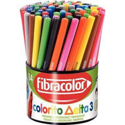 Pot de 84 feutres triangulaires Fibracolor delta 3 - Ma Rentrée Facile