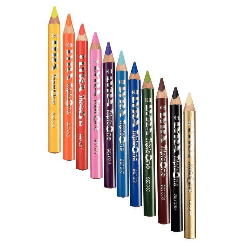 Pot de 36 crayons de couleur aquarellables Lyra Triple One - Ma Rentrée Facile