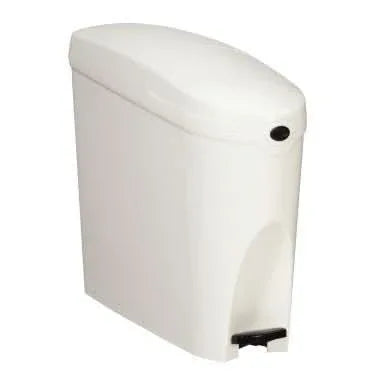 Poubelle hygiénique à pédale, 20L, blanche - Ma Rentrée Facile