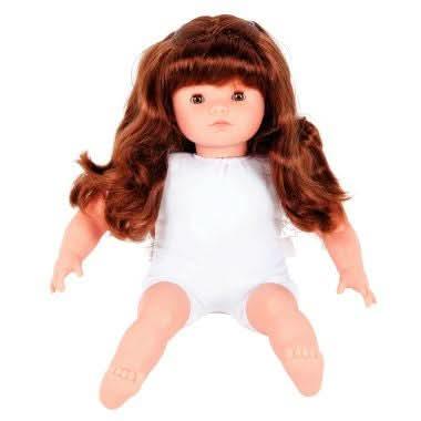Poupée au corps souple avec cheveux type européen hauteur 40cm, Les Pluminis - Ma Rentrée Facile
