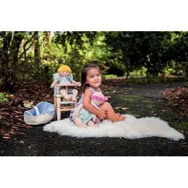 Poupée de chiffon bébé garçon Kye, 42 cm - Ma Rentrée Facile