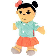 Poupée ethnique en tissu, fille asiatique MINILAND